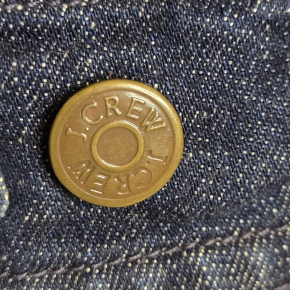 J. Crew Cropped Denim Jacket Medium - Picture 8 of 11